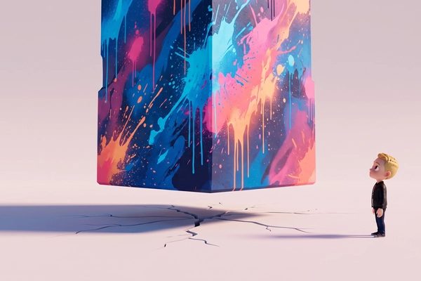 Hero banner illustration for "The Semantic Web Returns: AI Agents Force Infrastructure Rethink"
