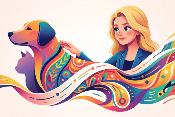 Hero banner illustration for "CompanAIn Raises $1M to Build AI Pet Longevity Platform"