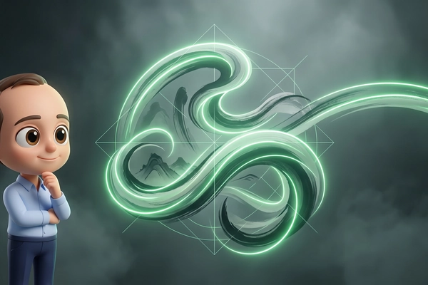 Hero banner illustration for "Oxford Drug Design's AI Platform Hits Cancer Milestone"