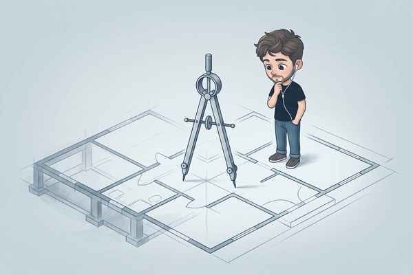 Hero banner illustration for "Drafted Raises $16M to Bring Multimodal AI to Home Design"