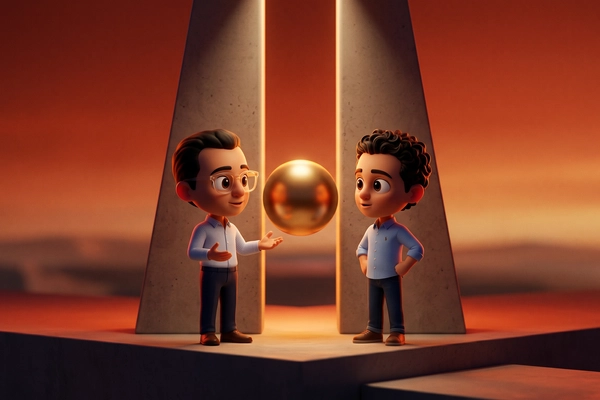 Hero banner illustration for "Egyptian Fintech blnk Raises $37M to Scale Consumer Credit Access"