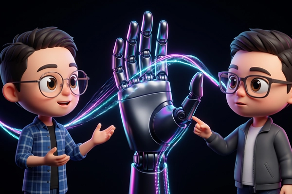 Hero banner illustration for "Ex-Tesla Engineers Raise $11M for Robot Hands After Legal Battle"