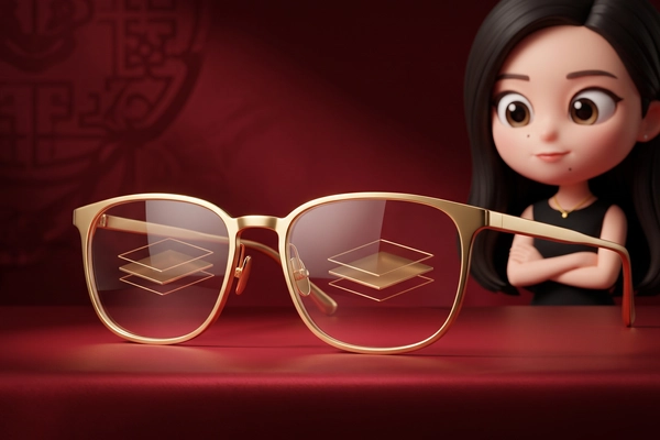 Hero banner illustration for "Monako Glass: $399 Linux Smart Glasses Target Developer Market"