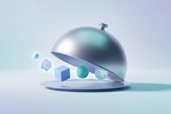 Hero banner illustration for "Truffle Launches AI-Native OS for Restaurant Back-of-House Ops"