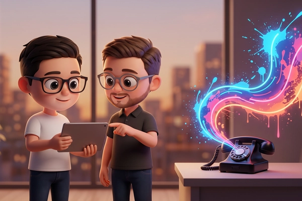 Hero banner illustration for "Callie Care Raises $500K to Fight Elder Loneliness with AI Calls"