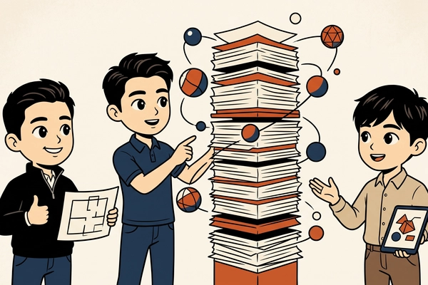 Hero banner illustration for "LinqAlpha Closes $22M Series A to Scale AI Research for Investors"