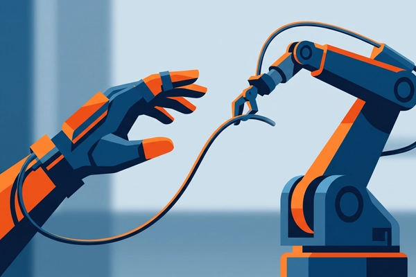 Hero banner illustration for "CarbonSix Raises $40M Series A for Physical AI in Manufacturing"