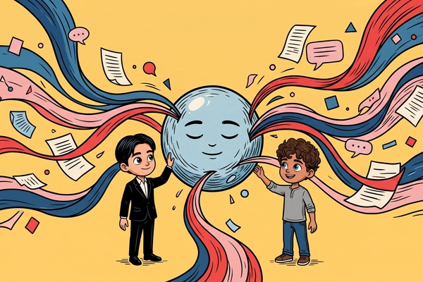 Hero banner illustration for "Shepherd Launches Company Memory Platform for AI Agent Era"