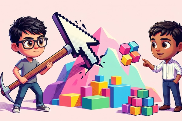 Hero banner illustration for "YC-Backed Markov Studios Tackles AI Agent Training Data Bottleneck"