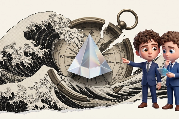 Hero banner illustration for "AI Startups Challenge $7B Cat Modeling Giants After Record Losses"