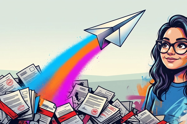 Hero banner illustration for "Immigify Raises $1M to Automate US Immigration with AI Workflow"