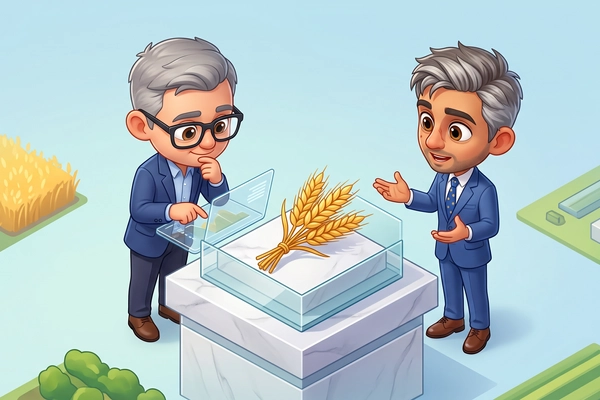 Hero banner illustration for "Maalexi Raises $2.8M Led by Saudi Insurer for Agri Exchange"