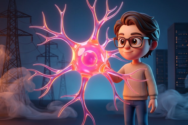 Hero banner illustration for "Living Neurons as AI Chips: YC's Bet on Biological Computing"