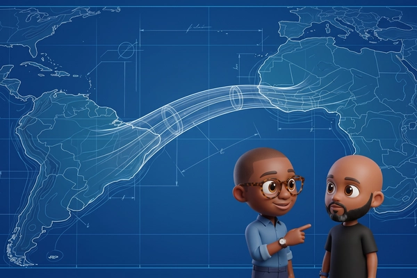 Hero banner illustration for "Verto Scales Cross-Border Payments to $25B After $10M Series A"