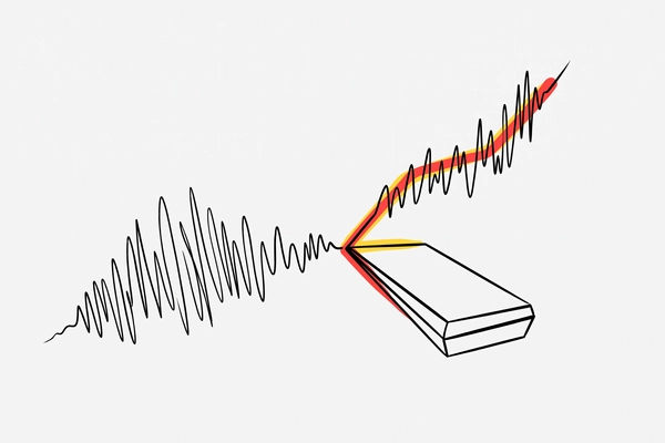 Hero banner illustration for "Whispp Raises $5.7M to Embed Voice Reconstruction AI in Devices"