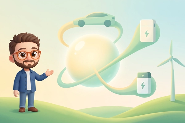 Hero banner illustration for "Axle Energy Raises $25M Series A to Turn Homes Into Power Plants"