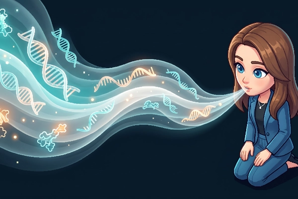 Hero banner illustration for "Respiro Raises £1M for Breath-Based Lung Cancer Detection"