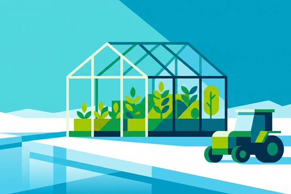 Hero banner illustration for "How a Non-Coder Runs 100-Hectare Farm Using OpenAI's Codex"
