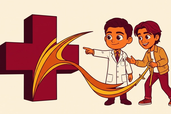 Hero banner illustration for "YC Startup Prescience Promises 50% Health Cost Cuts With AI Platform"