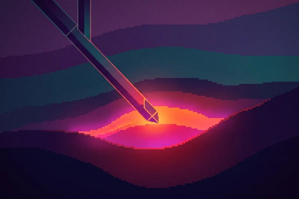Hero banner illustration for "Hephae Energy Raises $17.8M to Scale Superhot Geothermal Drilling"