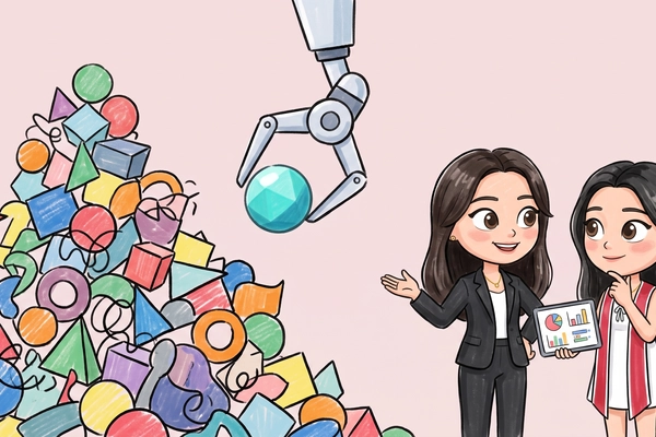 Hero banner illustration for "YC-Backed Instance Tackles Robot Learning's Data Quality Crisis"