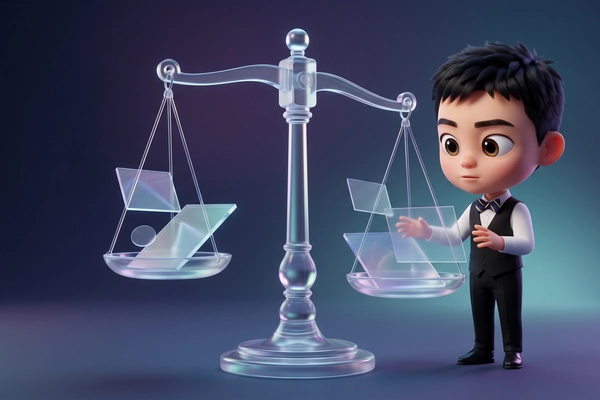 Hero banner illustration for "YC's Async Bets on Custom AI Agents for Law, Healthcare & Real Estate"