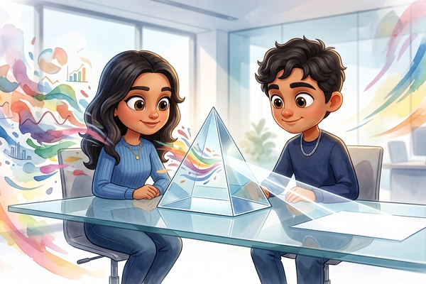 Hero banner illustration for "YC-Backed Ekpa Launches AI Research Agents for Retail Traders"