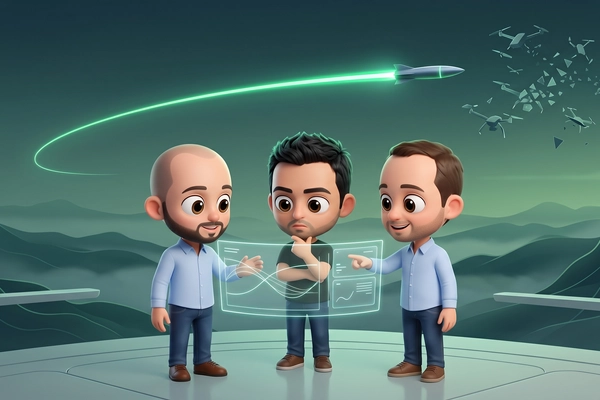 Hero banner illustration for "Skapion Secures $36M Seed for Sub-$10K Drone Interceptor"