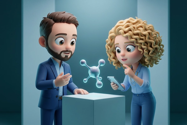 Hero banner illustration for "En Carta Raises $5.5M Seed for At-Home Molecular Diagnostics"