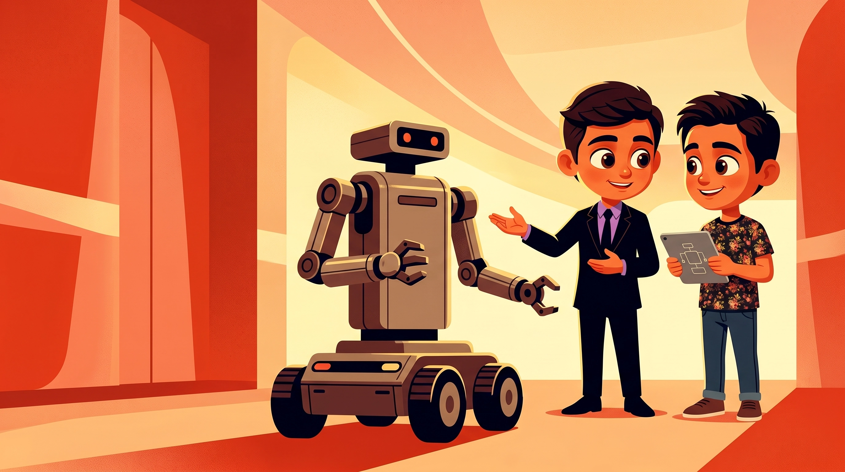 YC-Backed OS3 Deploys Semi-Humanoid Robots in Hotels With 2-Person Team