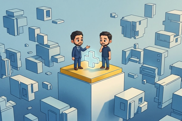 Hero banner illustration for "Klinic Raises $24M Series A for 'Shopify of Healthcare' Platform"