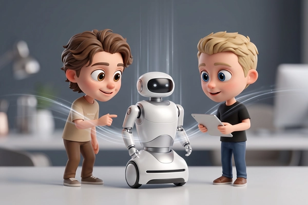 Hero banner illustration for "MicroAGI Raises $55M in Germany's Largest Seed Round for Robotics AI"