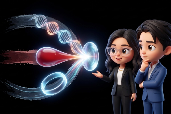 Hero banner illustration for "Illume Labs Launches AI Health Agent Fusing Genomics and Wearables"
