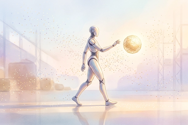 Hero banner illustration for "UK's Humanoid Raises $150M Series A, Hits Unicorn Status"