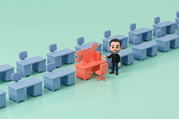 Hero banner illustration for "Section Raises $3.1M Seed to Upskill 1M Workers for AI Economy"