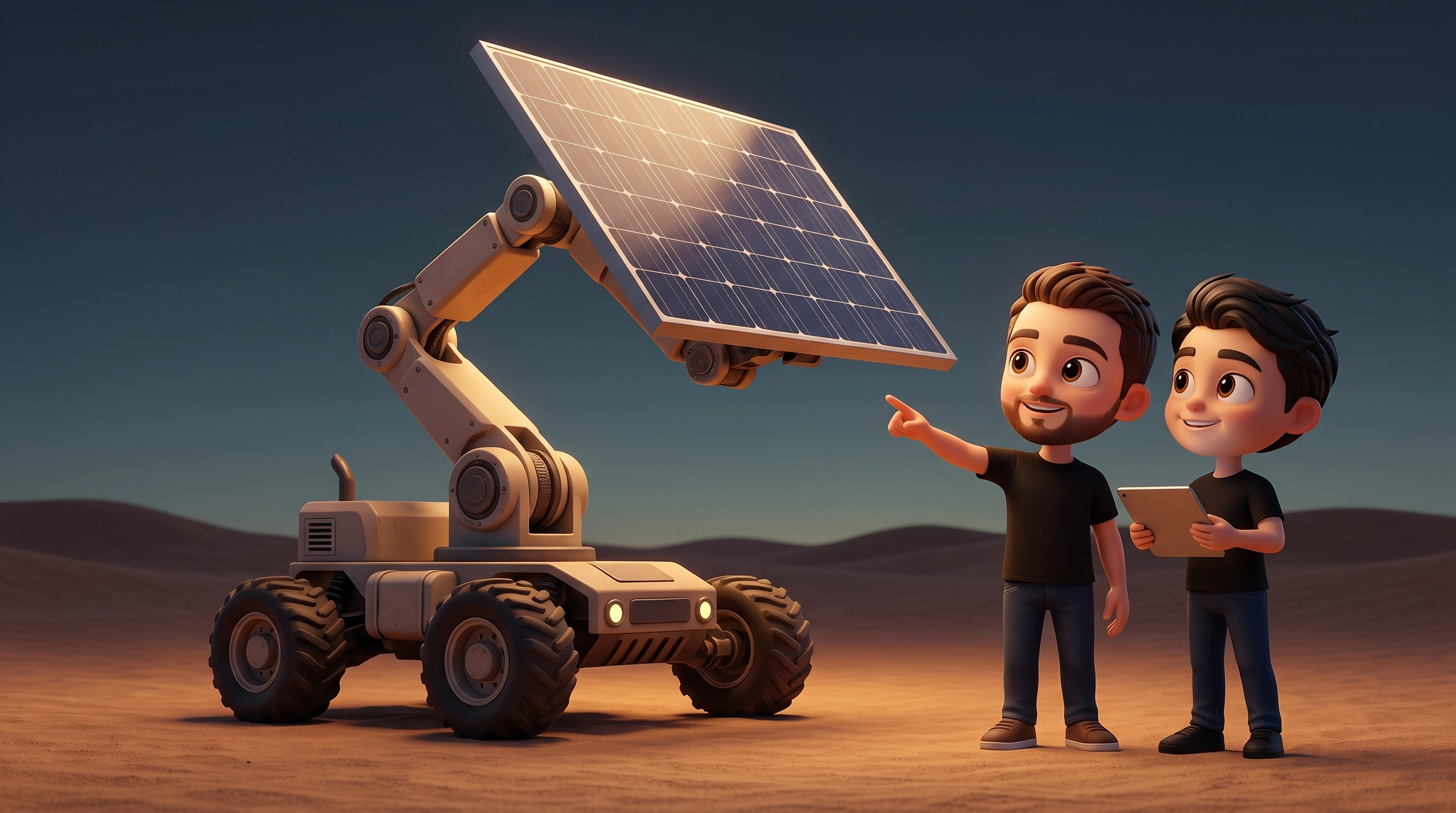 Cosmic Robotics Brings Autonomous Heavy-Lift Robots to Solar Farms