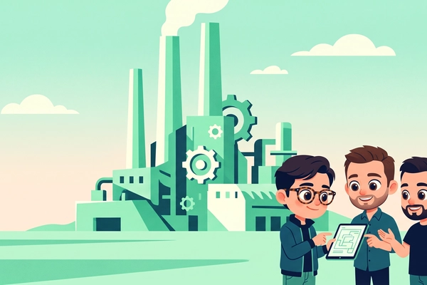Hero banner illustration for "Arrakis Technologies Raises $30M to Bring AI Agents to Industry"