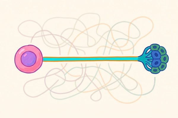 Hero banner illustration for "Syntax Bio Expands Series A to $14.4M for CRISPR Cell Therapy Platform"