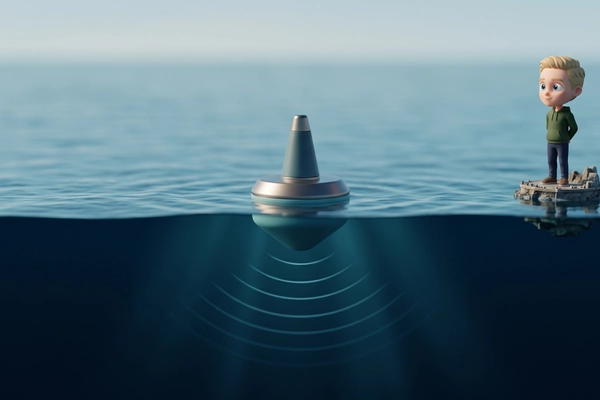 Hero banner illustration for "Andrenam Raises $18M Series A for AI Maritime Sensing Network"