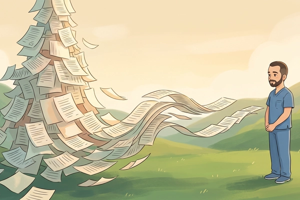 Hero banner illustration for "SiftMed Lands $5M CAD Seed to Cut Insurance Claims Review by 70%"