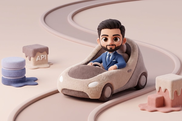 Hero banner illustration for "How YC Startup Cuts AI Agent Costs 90% Using Self-Driving Tech"