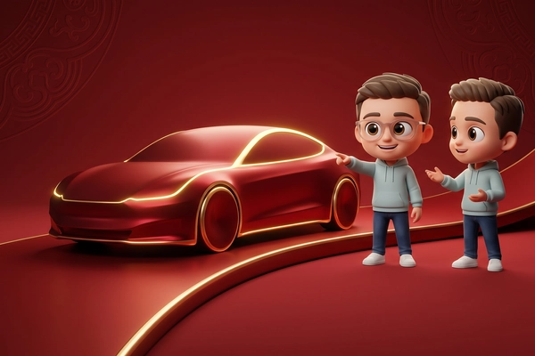 Hero banner illustration for "Aampere Raises €4.2M to Scale Used EV Marketplace Across Europe"