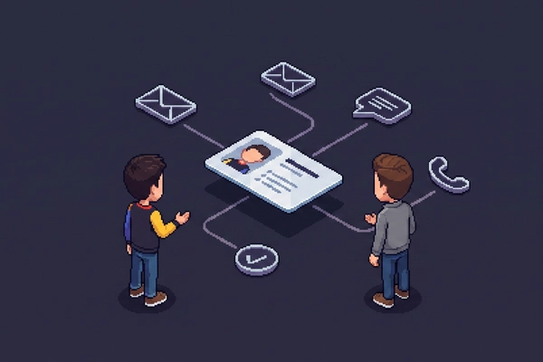Hero banner illustration for "Inkbox Gives AI Agents Email, Phone Numbers, and iMessage Identity"