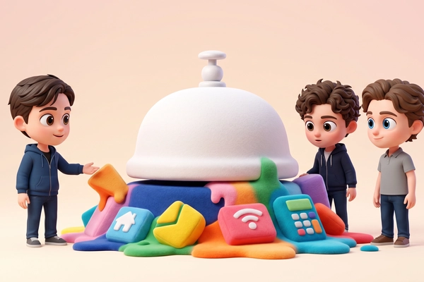 Hero banner illustration for "Zaplar's AI-Native OS Aims to Replace Entire Hotel Tech Stack"