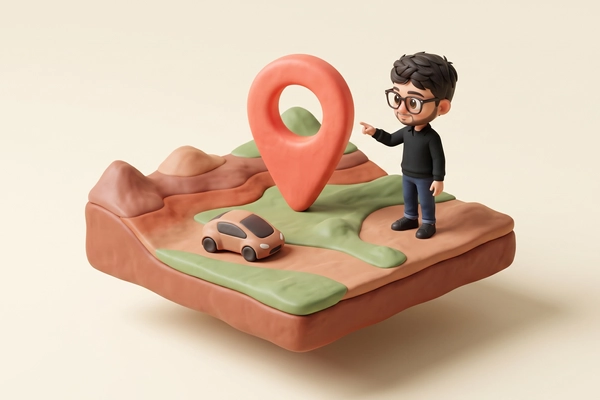 Hero banner illustration for "YC-Backed Mireye Builds Geospatial Layer for Physical AI Agents"