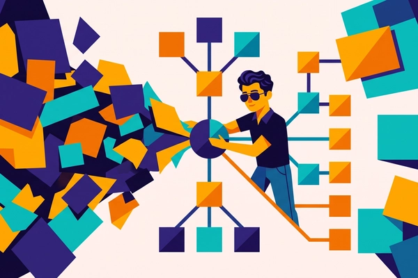 Hero banner illustration for "YC-Backed Graphify Brings On-Device Knowledge Graphs to Enterprise Code"