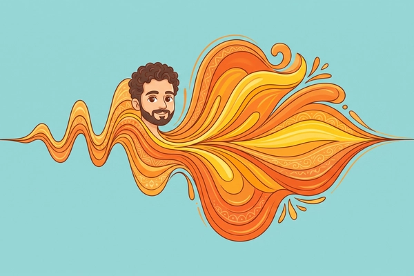 Hero banner illustration for "Bollywood Stars Back Ex-Paytm Insider COO's AI Music Startup at $3.75M"