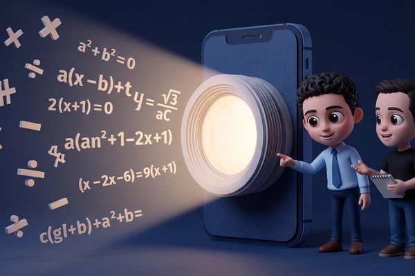 Hero banner illustration for "Moovit Founders' AI Math Tutor Vimi Raises $12M Seed Round"