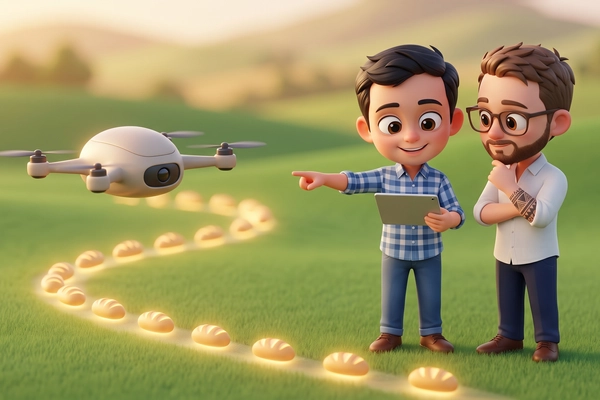 Hero banner illustration for "SUIND's Unconfirmed Funding Signals Growth in India's Agri-Drone Sector"