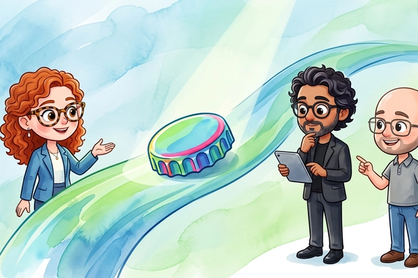 Hero banner illustration for "Greyparrot Raises $27M Series B After Hitting 1 Trillion Detections"